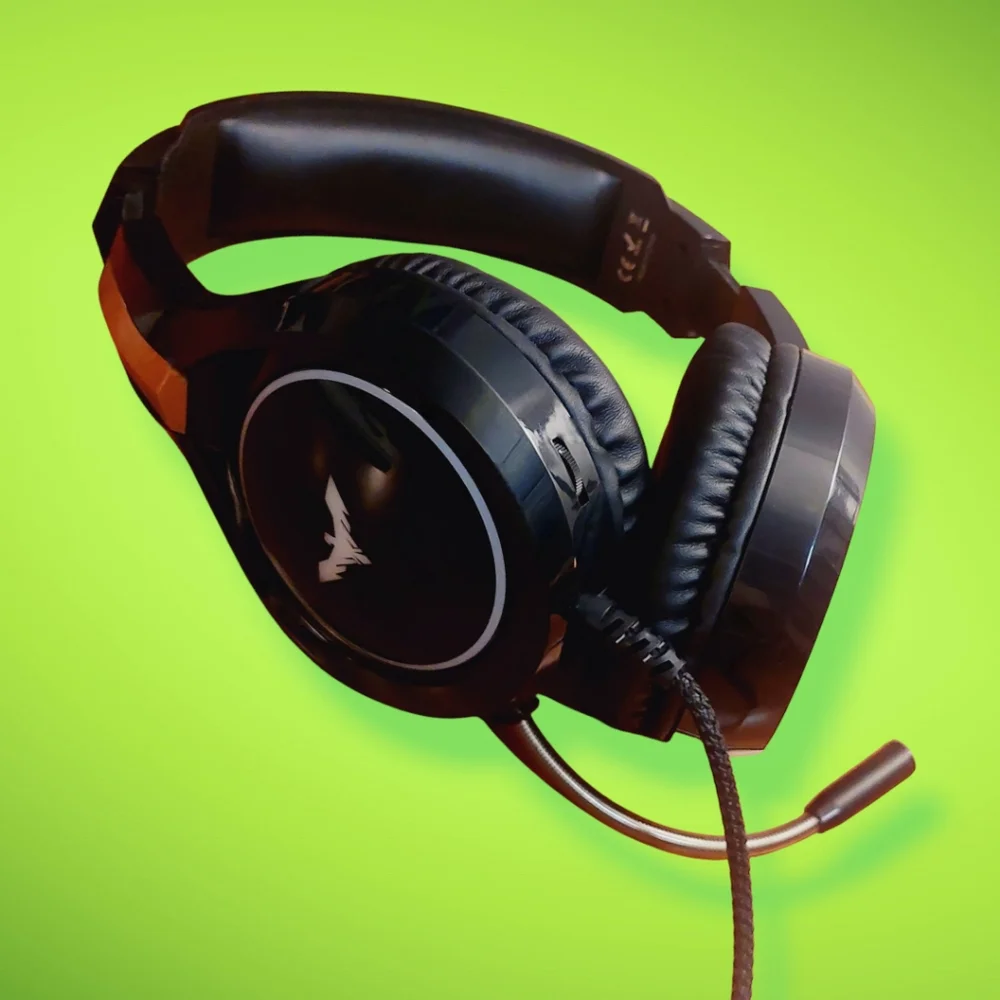 Black Hawk | Gaming USB Headset | GH-05 | 2-In-1 PC Adapter | PS4 | Xbox One |